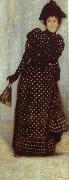 Lady in a Polka-Dot Dress